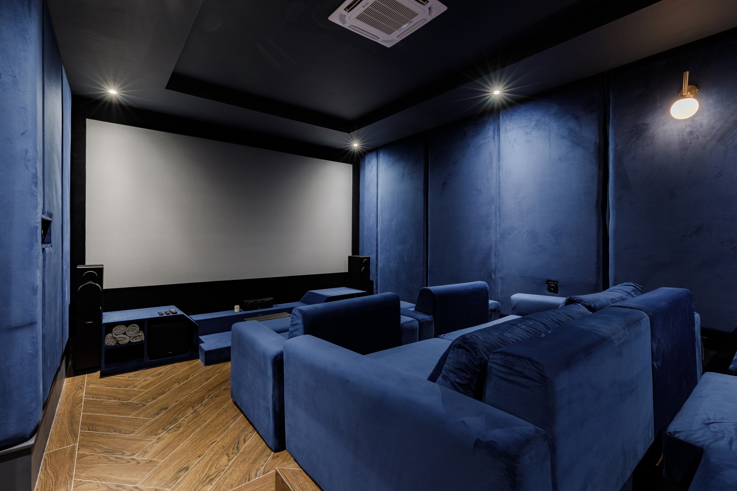 Private cinema at Mayfair Place