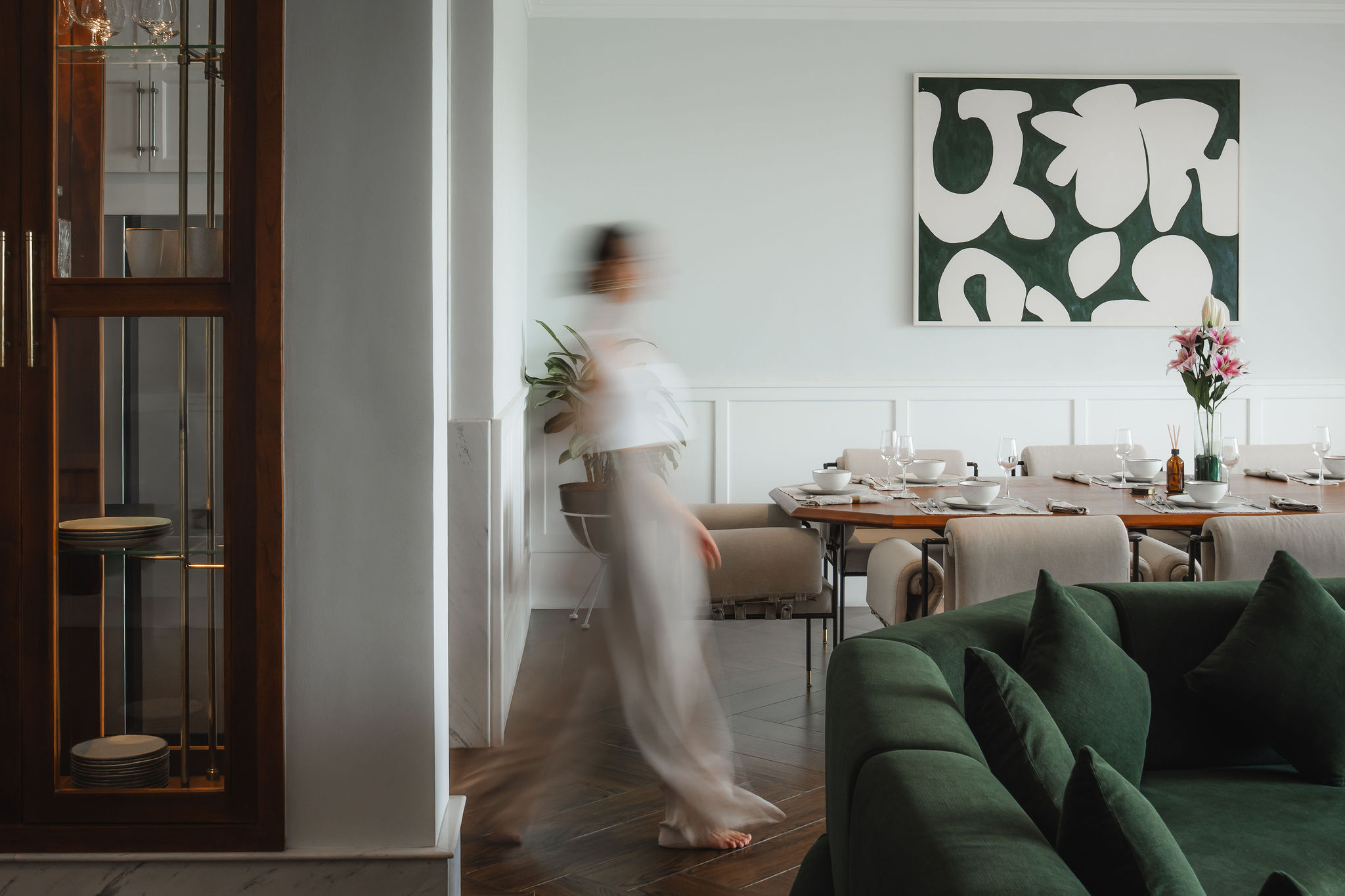 Dining room at Mayfair Place