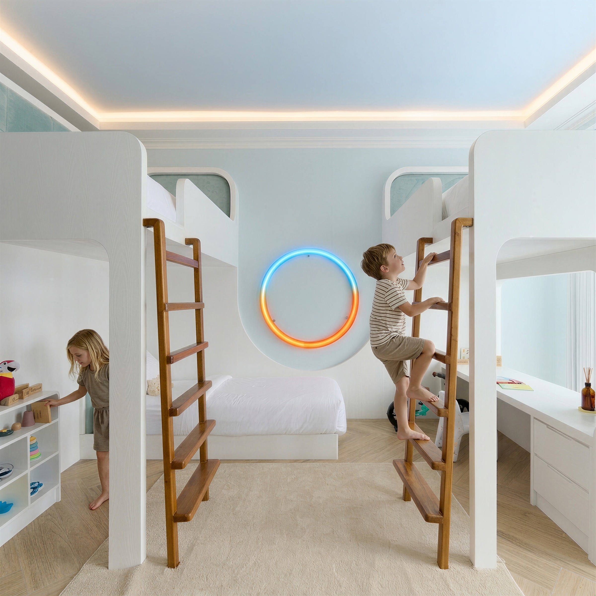 Children's bedroom suite at Mayfair Place
